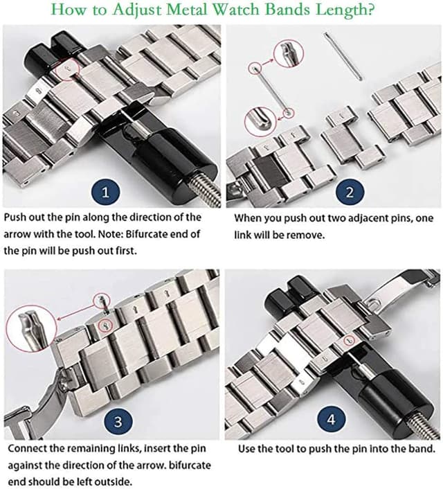 Thumbnail 6 de OTOPO 20mm stainless steel quick-release strap for Samsung Galaxy Watch 4/5/6 & Classic (40–47mm)