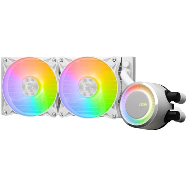 Detalle 1 de MSI MAG CORELIQUID E240 Kit de refrigeración líquida blanco