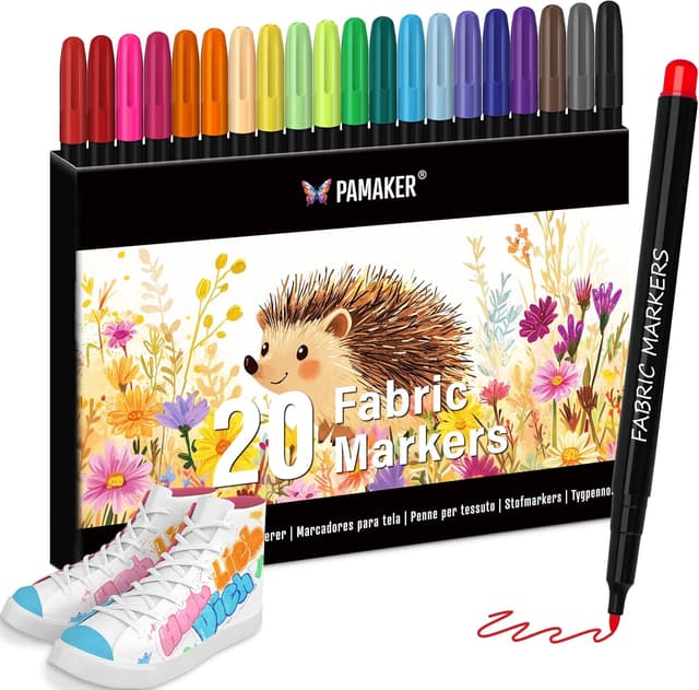 Imagen de Pamaker 20 Textilstifte waschfest 🖍 en OfertitasTOP