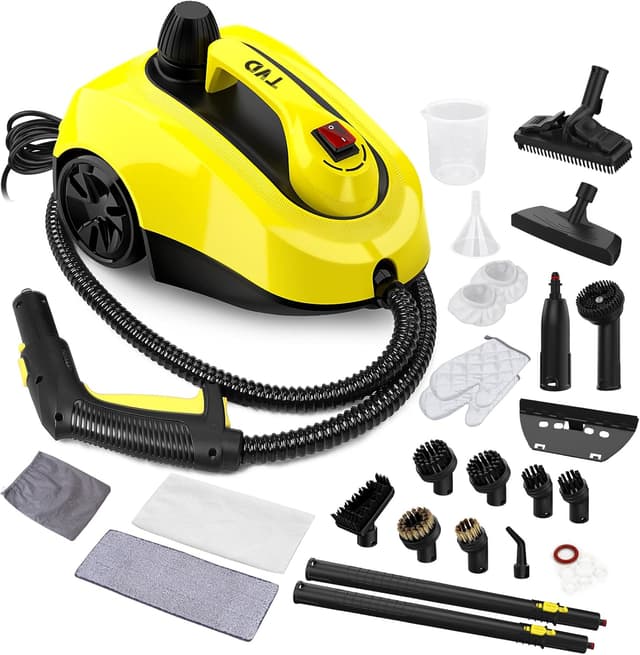 Detalle de TVD Steam Cleaner (TVD Steam Cleaner/Steamer) with 26 Accessories and Extra-Long 5M Power Cord