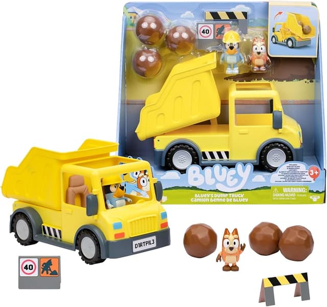 Detalle de Famosa BLY96000 Camión de Basura con figurita