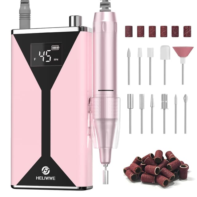 Detalle de HELIVIVE Nail Drill 45000 RPM ๐