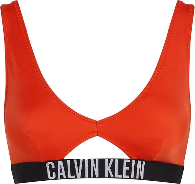 Thumbnail 4 de Calvin Klein Top bikini Bralette rojo L, 80% nailon