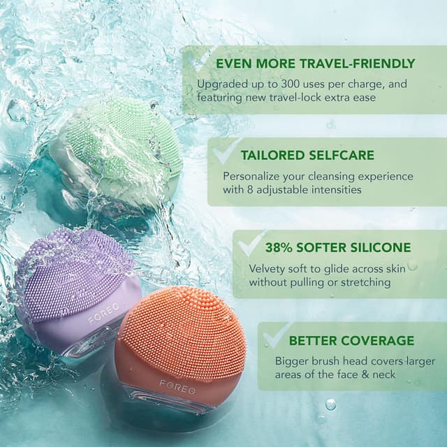 Thumbnail 4 de FOREO LUNA 4 go Gesichtsreinigungsbürste Pistachio