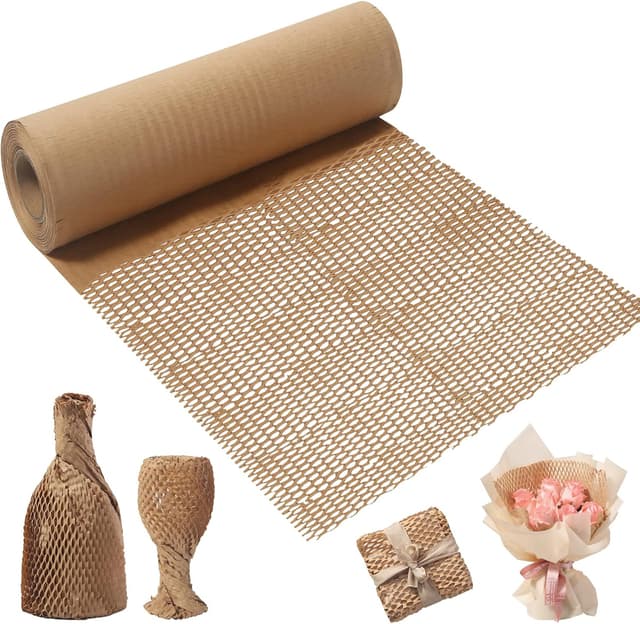 Detalle de Honeycomb Packaging Paper 30cm x 30m wrap