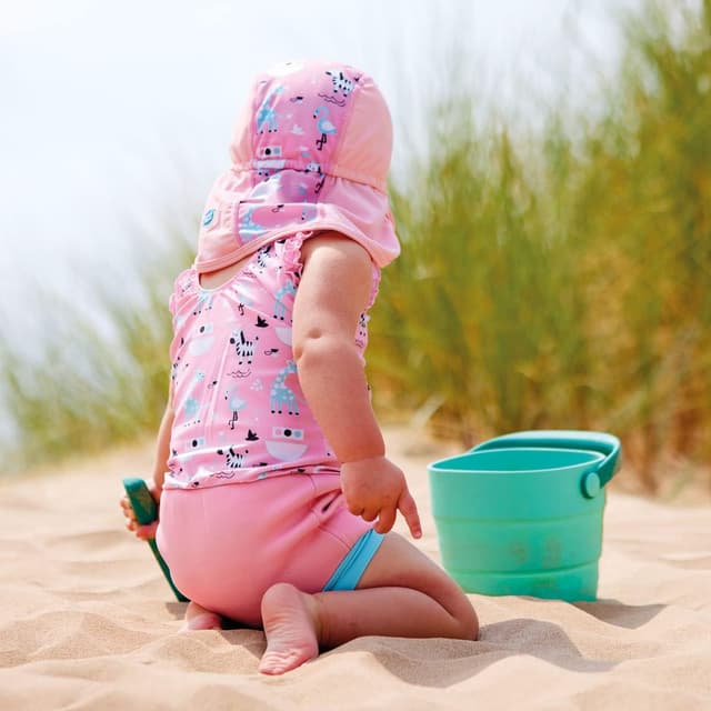 Detalle de Splash About Unisex Baby Legionnaire Hat: UPF 50+ sun protection for kids