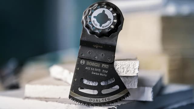 Detalle 2 de Bosch Lame pour outil multifonctions PRO Multi Material AYZ 53 BPB (Starlock) – largeur 53 mm