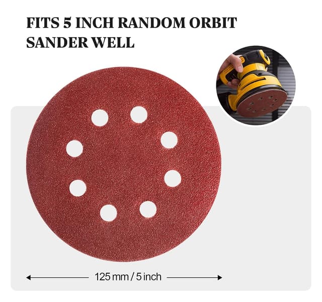 Thumbnail 4 de SATC 125mm Sanding Discs 72‑piece pack