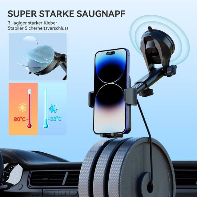 Thumbnail 1 de CINDRO Handyhalterung Auto 360° Drehbar