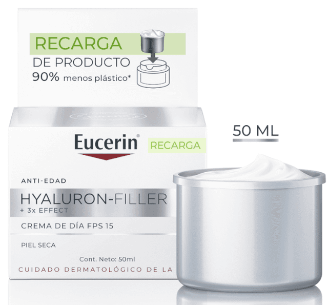 Thumbnail 1 de Eucerin Refill HF SPF 15 Día para piel seca