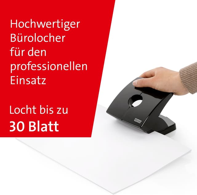 Detalle 2 de Novus B 230 Locher 30 Blatt