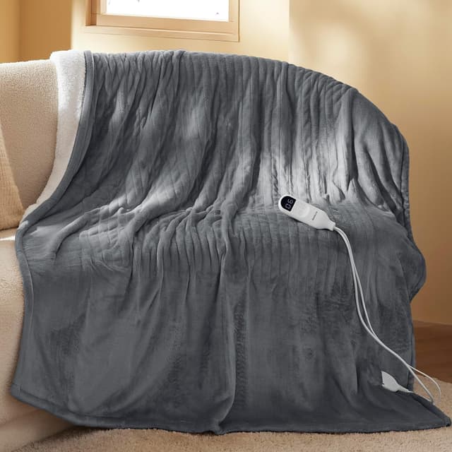 Detalle de Bedsure Couverture chauffante 130x180