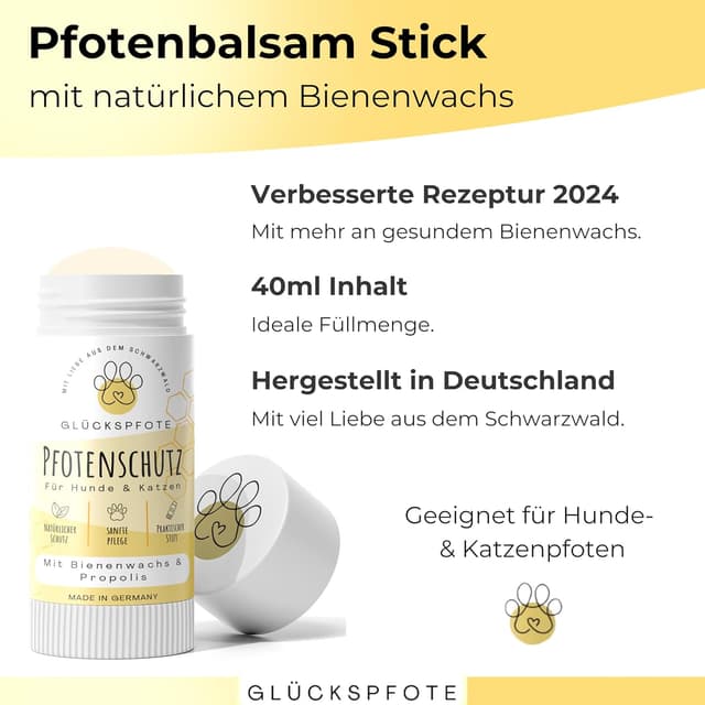 Detalle 2 de GLÜCKSPFOTE Pfotenbalsam Stick 40 g