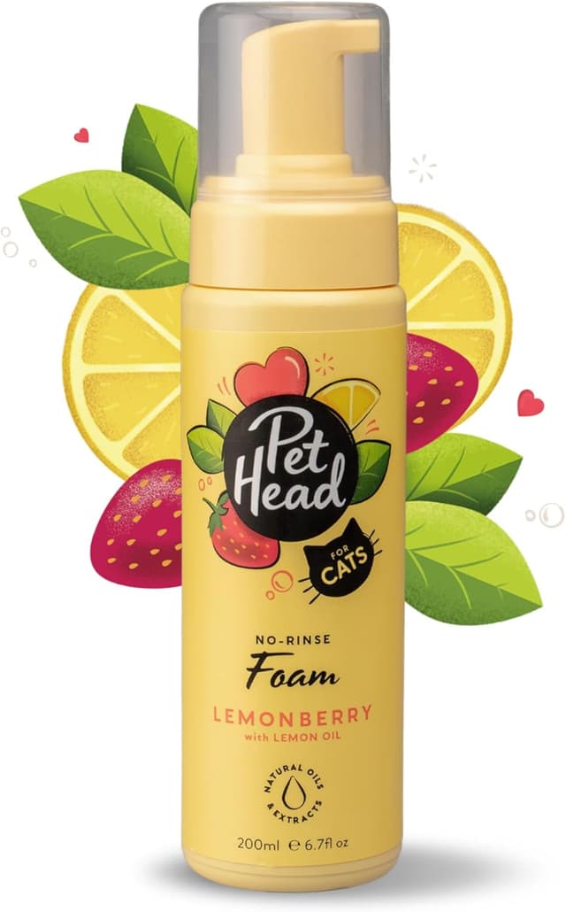 Detalle de Pet Head Felin' Good, mousse sans rinçage 200 ml