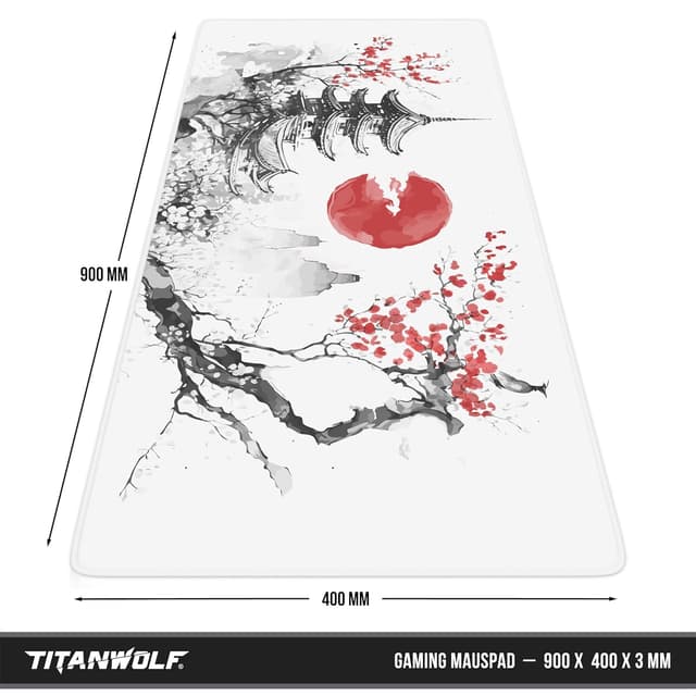 Thumbnail 1 de TITANWOLF XXL Speed Mauspad 900 x 400mm