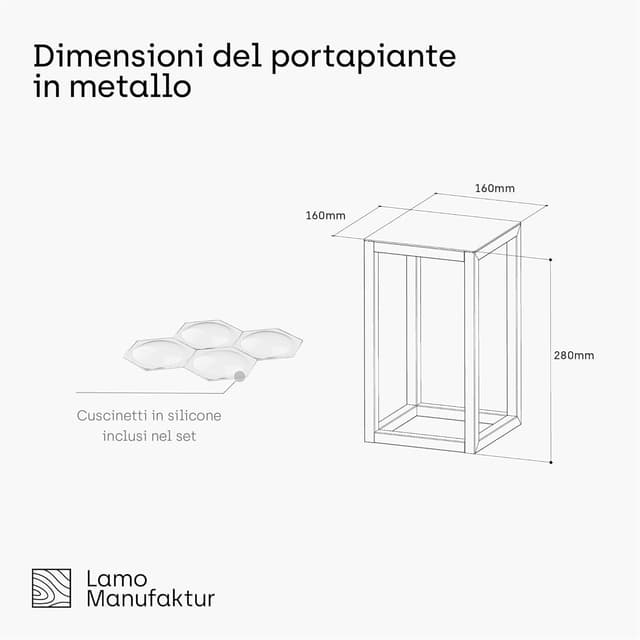Thumbnail 2 de LAMO Manufaktur Portafiori 28 cm
