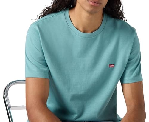 Detalle 1 de Levi's SS Original Housemark tee Camiseta Bristol Blue XS