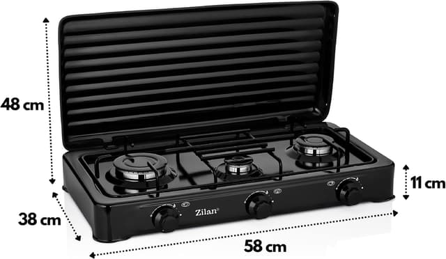 Thumbnail 4 de Gaskocher Camping 3‑Flammig 58 cm