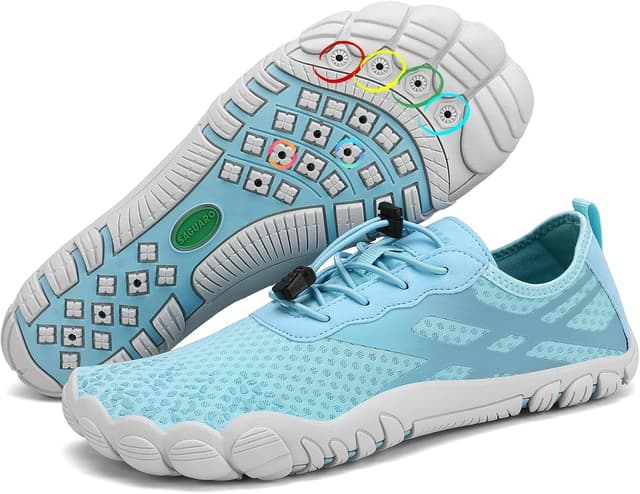 Thumbnail 6 de SAGUARO Badeschuhe für Damen & Herren (Gr. 36–48) – schnell trocknende Wasserschuhe mit rutschfester Sohle