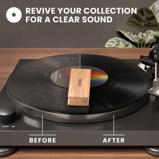 Thumbnail 2 de EVEO Vinyl Record Cleaning Kit 4-in-1