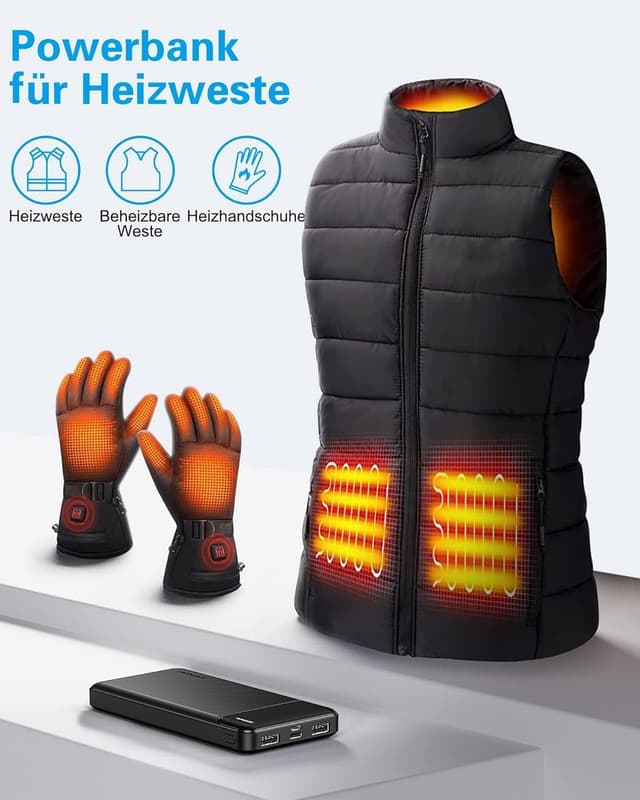 Thumbnail 5 de AsperX Power Bank 10000mAh 2 Stück