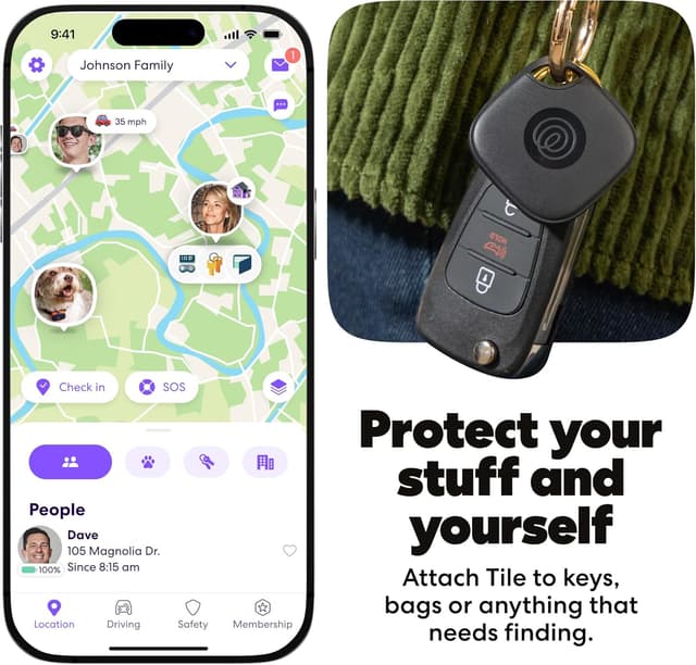 Detalle 1 de Tile by Life360 Starter 2 Bluetooth trackers
