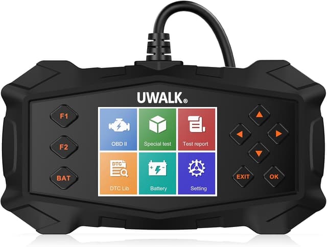 Detalle de OBD2 Diagnosegerät / OBD2 EOBD Auto-Scanner für Motor-Fehlerauslese mit 320x240-TFT und Deutsch