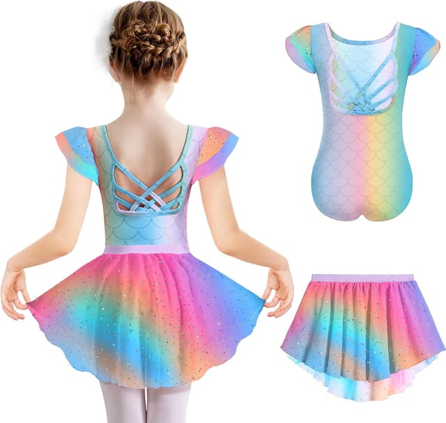 Thumbnail 6 de Robe de danse enfant coton 2 pièces 2-9 ans