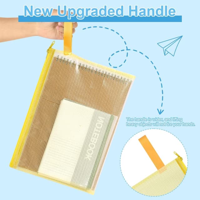 Detalle 2 de OFFCUP pochette PVC zip dossier A3