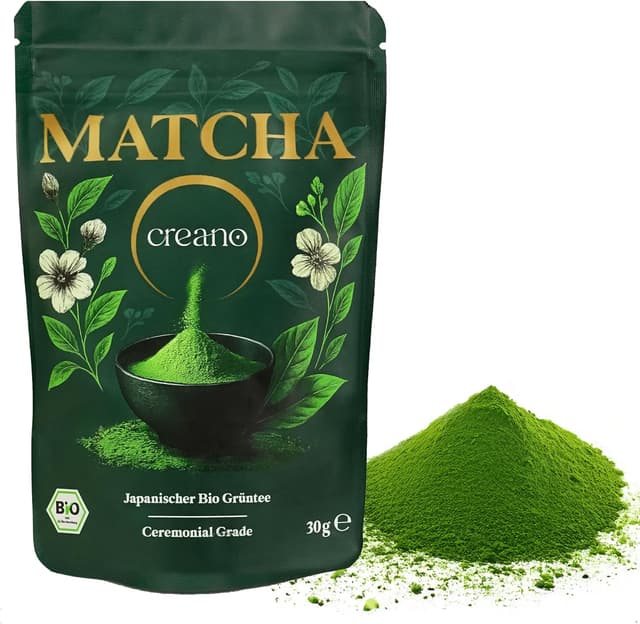Imagen de Creano Bio Matcha Tee Ceremonial 30 g en OfertitasTOP