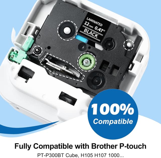 Thumbnail 6 de MarkField TZe-335 Schreibband 12 mm