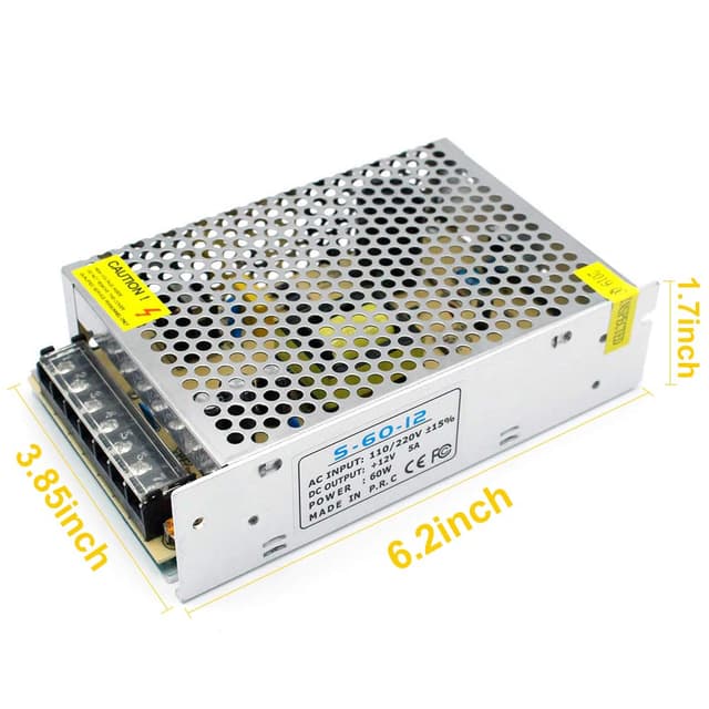 Detalle 1 de 12V Netzteil 5A 60W inShareplus