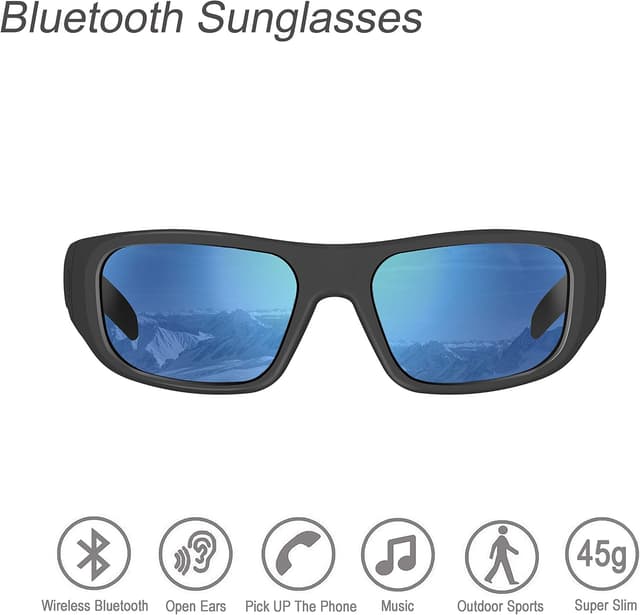 Detalle 2 de OhO sunshine open ear Bluetooth sunglasses