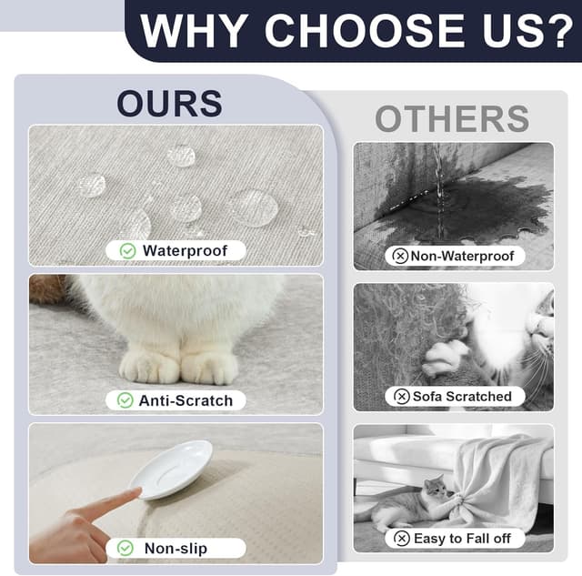 Detalle 1 de Royhom Telo copridivano 3 posti 180x340