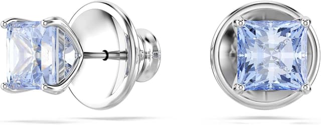 Detalle 2 de Swarovski Pendientes Matrix cuadrados azules