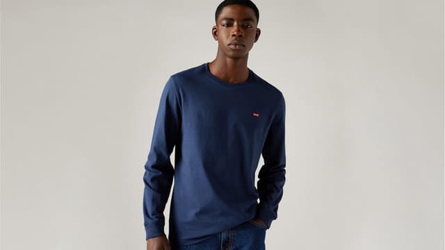 Detalle 2 de Levi's Long-Sleeve Original Housemark Tee S