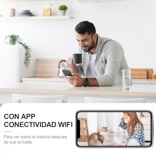 Detalle de AOBOCAM Q18 cámara espía 4K mini WiFi