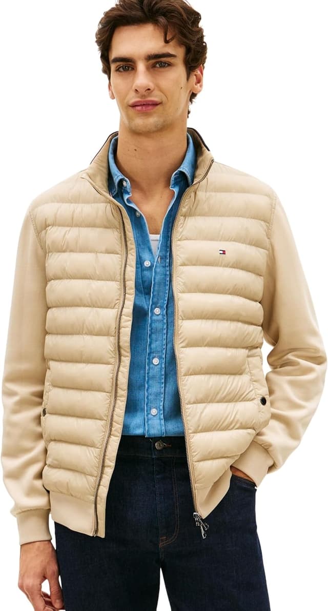 Detalle de Tommy Hilfiger felpa con zip uomo