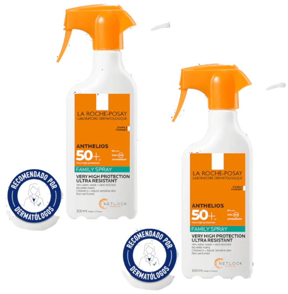 Imagen de La Roche Posay Anthelios Spray Familiar SPF50+ 2x300 ml en OfertitasTOP