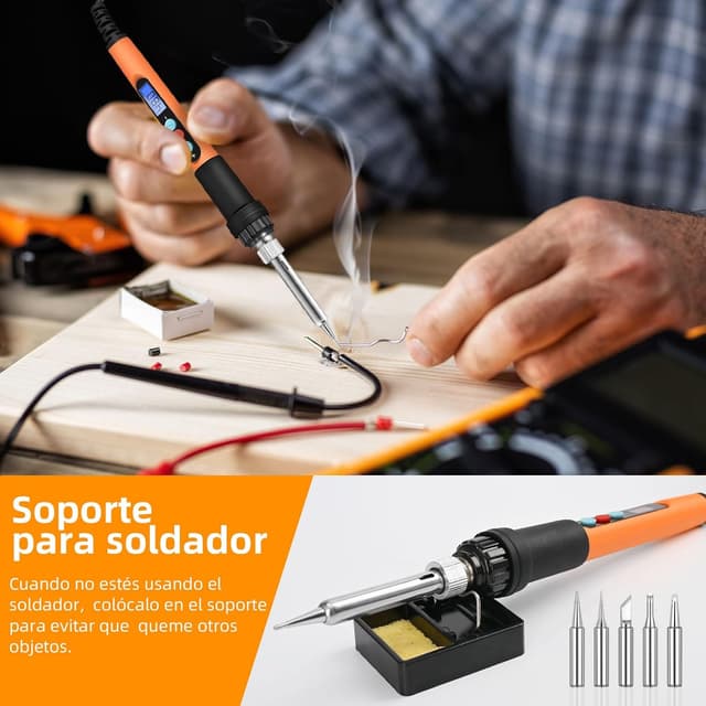 Thumbnail 5 de HANDSKIT soldador 90W 8 en 1