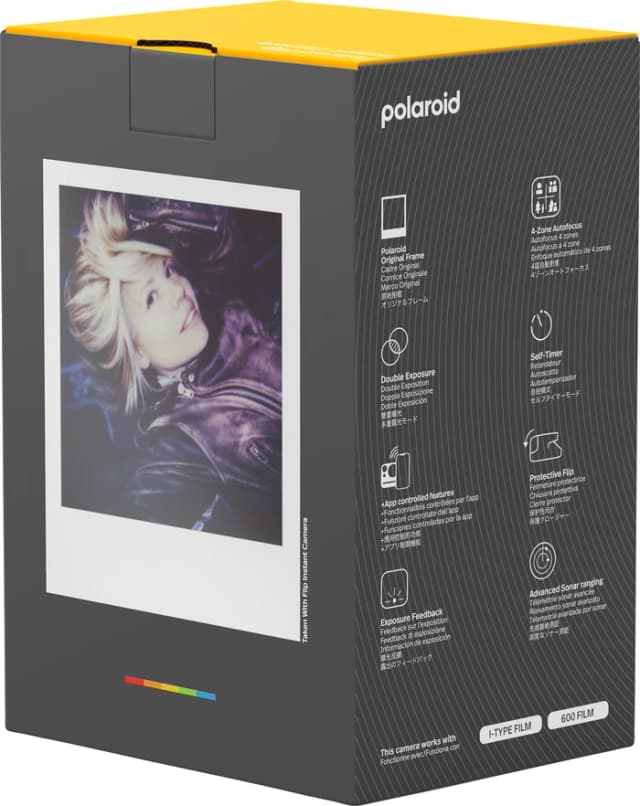 Thumbnail 6 de Polaroid Flip Schwarz 65 cm Makro