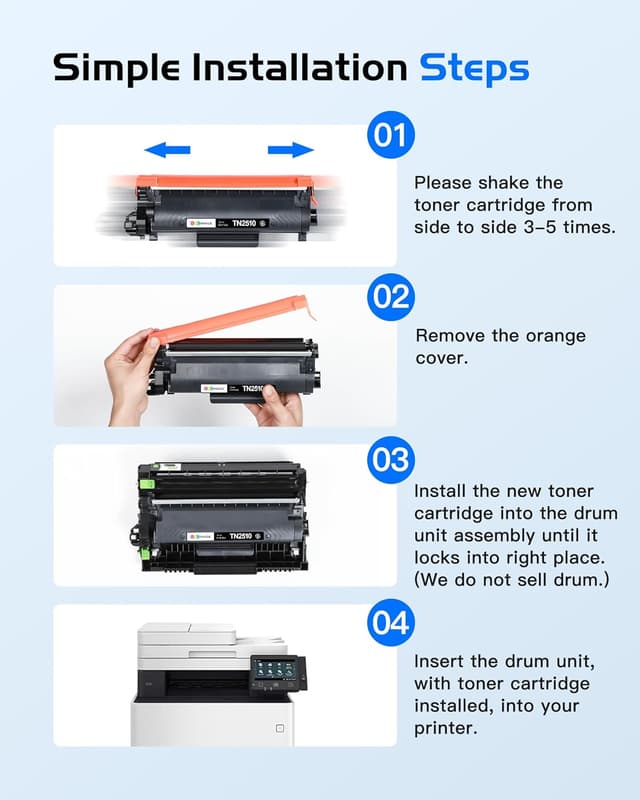 Detalle de GPC Image TN2510 toner nero TN2510