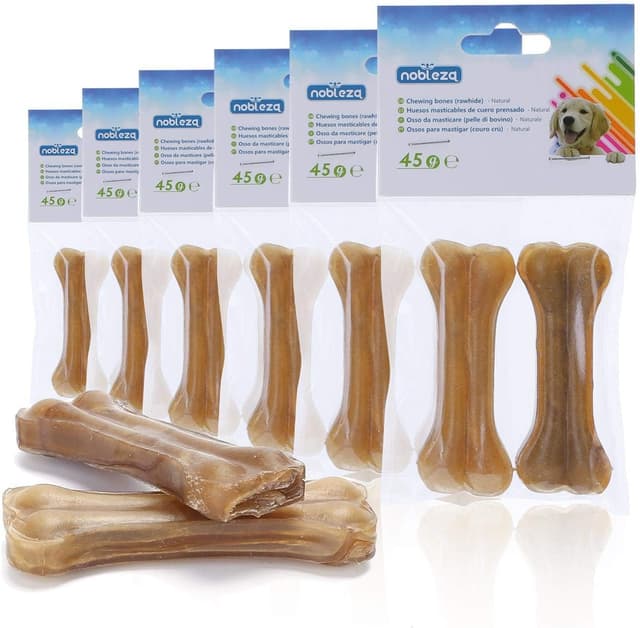 Thumbnail 6 de Nobleza Os pressés 25 cm au goût bœuf (lot de 6) : friandise à mâcher naturelle pour chiens