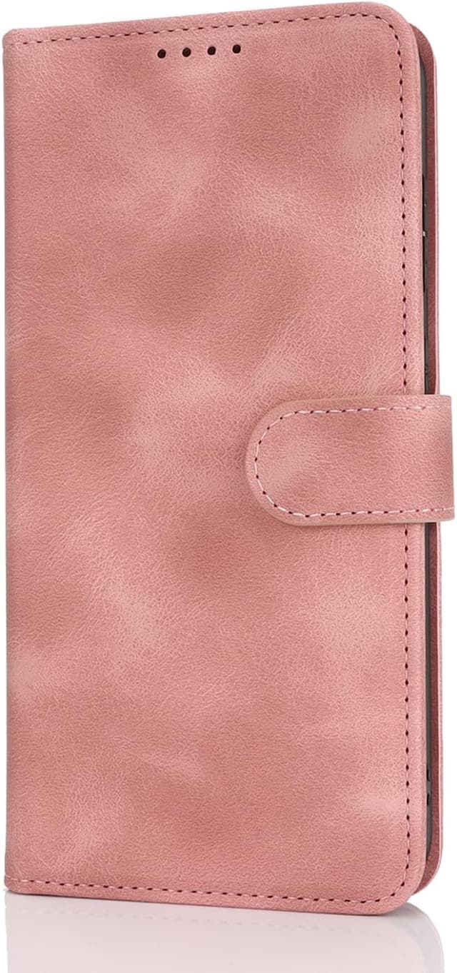 Detalle 2 de Zouzt Hülle für Samsung Galaxy S25 Plus – stoßfeste PU-Leder Flip Wallet mit Kartenhalter und Standfunktion