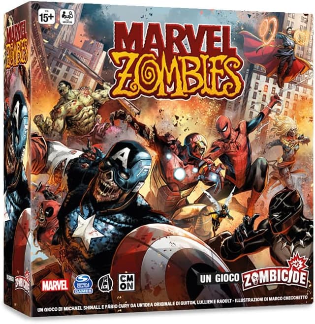 Detalle de Asmodee Marvel Zombies Zombicide (edizione in italiano) gioco da tavolo 1-6 giocatori, 14+