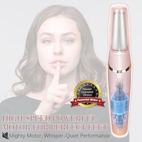 Detalle de Eliminador de Callos Eléctrico Pedi Pies Recargable 🦶