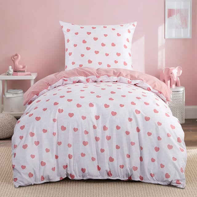 Imagen de RUIKASI Bettwäsche 155x220 Rosa 2tlg en OfertitasTOP