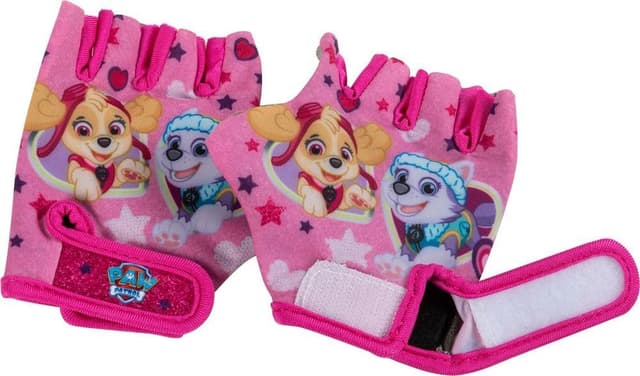 Detalle de Coppia guanti bici Paw Patrol senza dita per girl