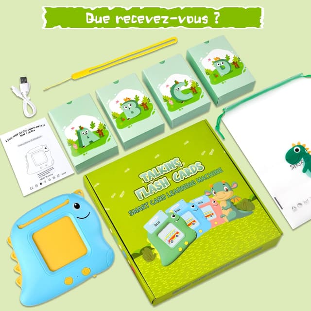 Thumbnail 6 de 510 Mots Carte Flash Parlante Français