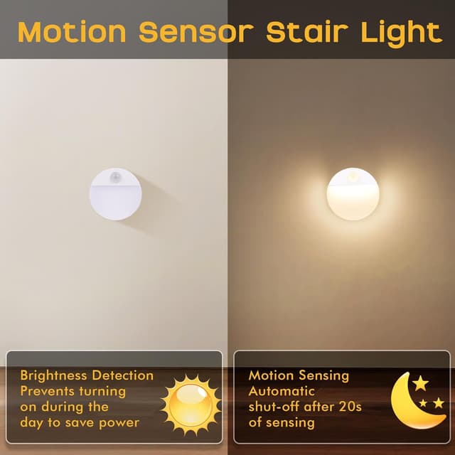 Thumbnail 5 de Guankai 3 Pack Motion Sensor Stair Light 3-16ft